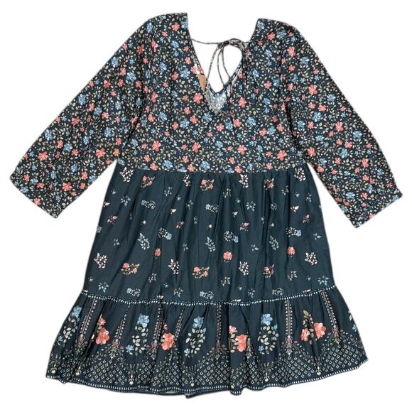 NWT Reistor × Madewell Puff Sleeve Bohemian Dress - Picture 4 of 7